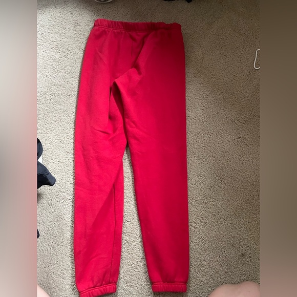 Aritzia, red sweat, pants, size small - Picture 2 of 3